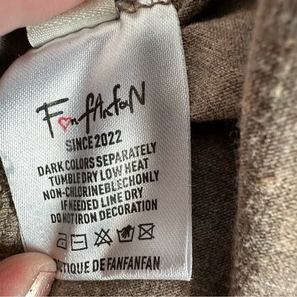 Y2K Cropped Flare Sleeve Open Front Cardigan - Picture 5 of 7